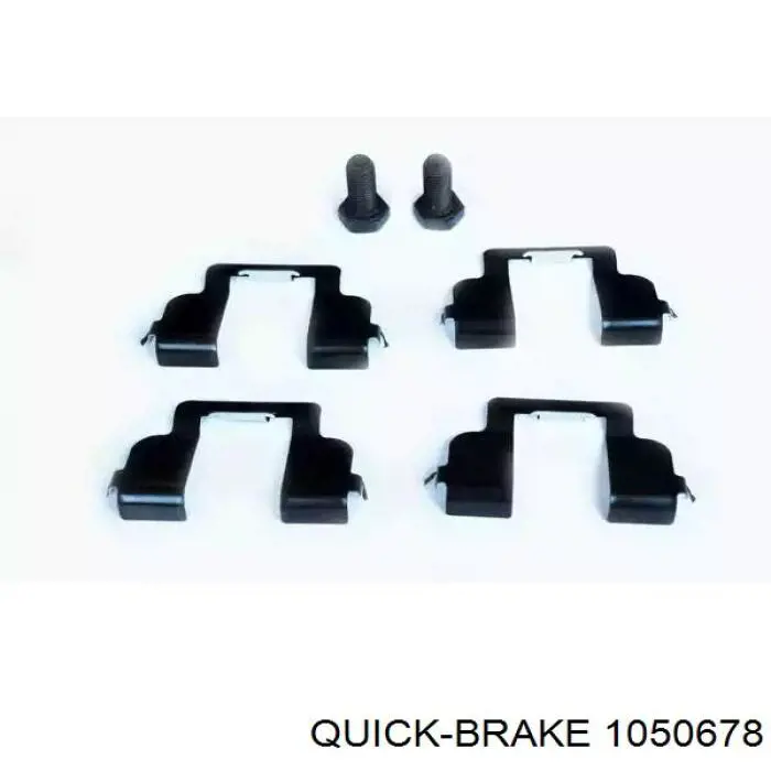 Монтажный комплект задних барабанных колодок Quick Brake 1050678