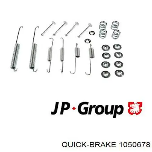 Купить 1050678 Quick Brake Монтажный комплект задних барабанных колодок