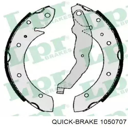Купить 1050707 Quick Brake Ремкомплект тормозных колодок
