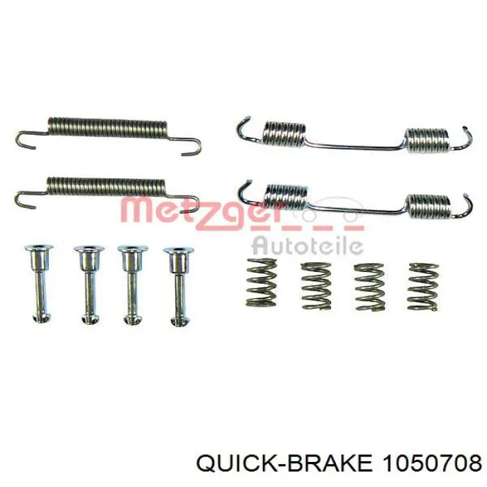 105-0708 Quick Brake kit de reparação das sapatas do freio