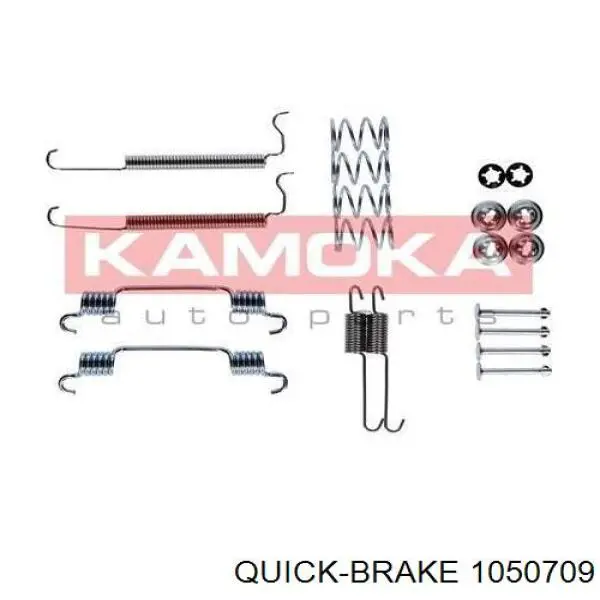 Купить 1050709 Quick Brake Монтажный комплект задних барабанных колодок