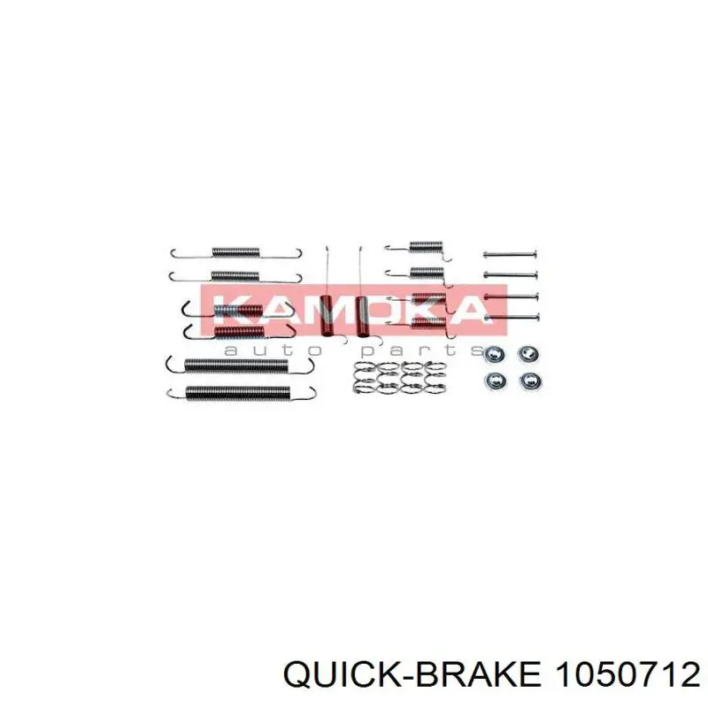 Купить 1050712 Quick Brake Монтажный комплект задних барабанных колодок