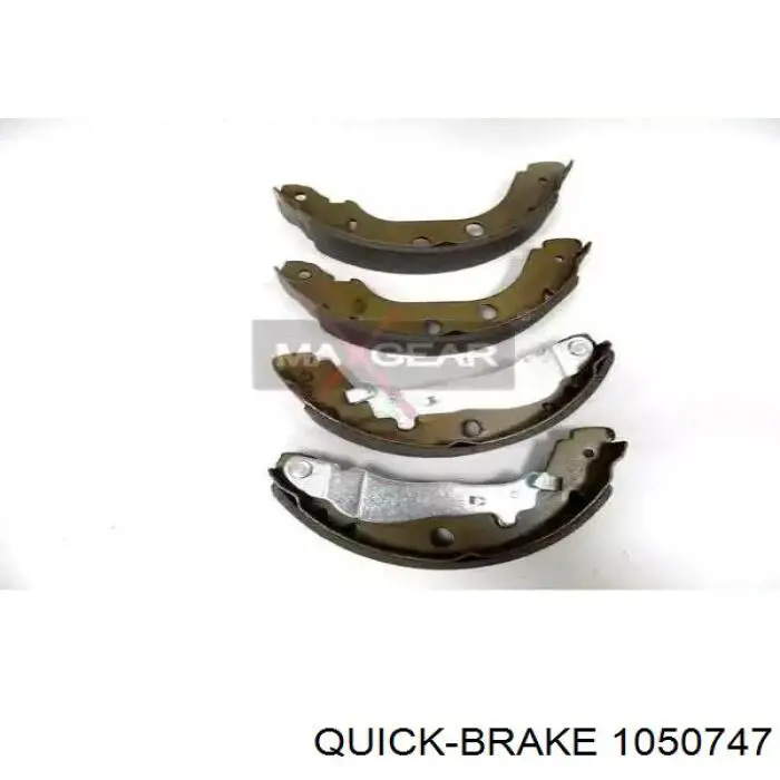 Установочный комплект задних барабанных колодок Quick Brake 1050747 цена, от 5.98 USD