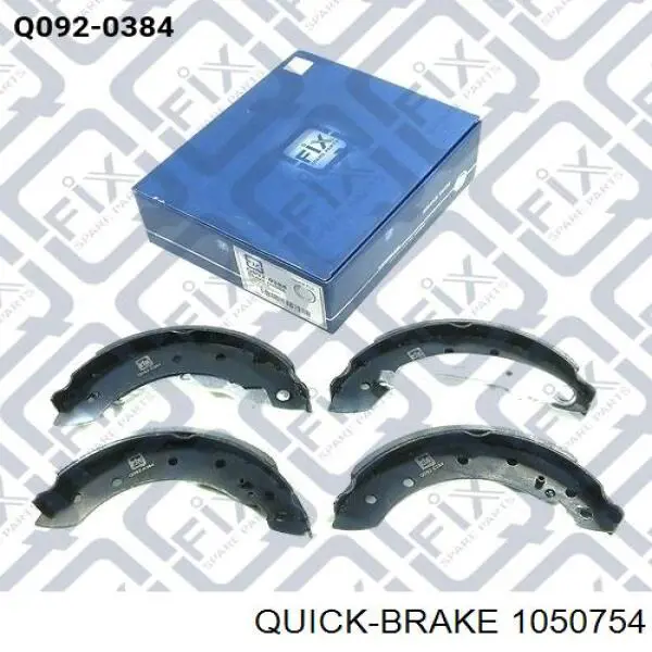 1050754 Quick Brake Комплект монтажный задних барабанных колодок