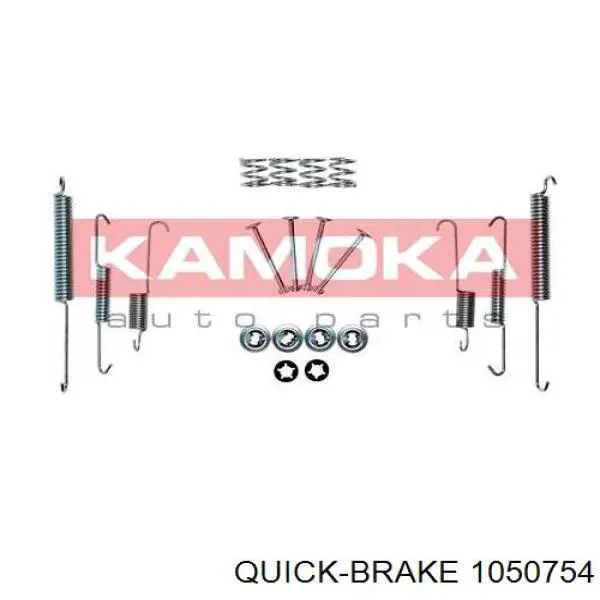 Купить 1050754 Quick Brake Монтажный комплект задних барабанных колодок