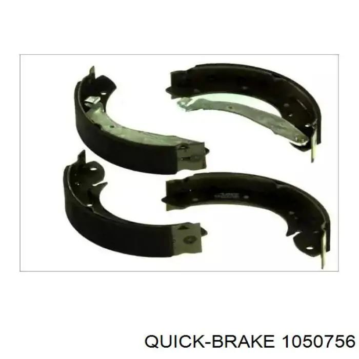 Установочный комплект задних барабанных колодок Quick Brake 1050756 цена, от 5.47 USD