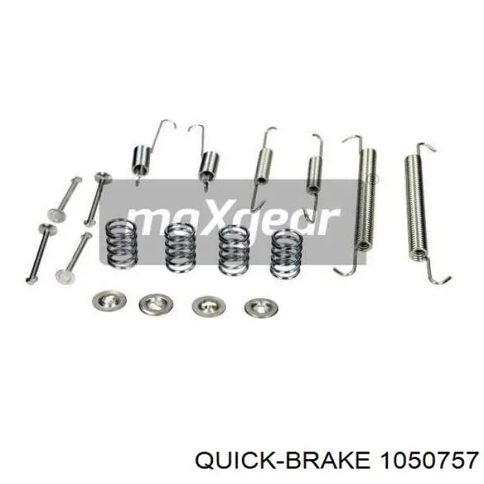 Установочный комплект задних барабанных колодок Quick Brake 1050757 цена, от 4.54 USD