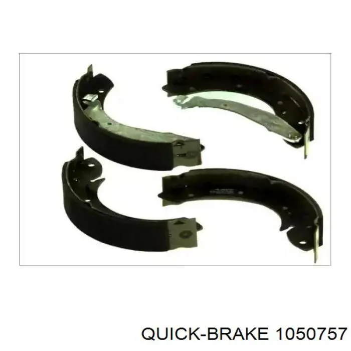 Монтажный комплект задних барабанных колодок Quick Brake 1050757