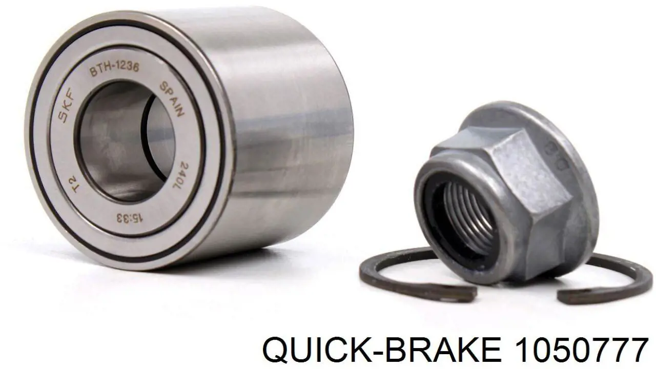 1050777 Quick Brake Комплект монтажный задних барабанных колодок