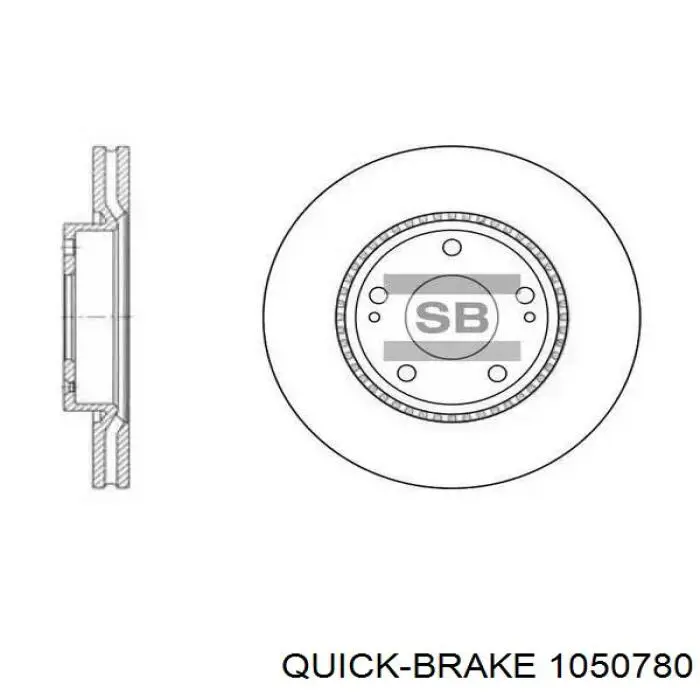 Купить 1050780 Quick Brake Монтажный комплект задних барабанных колодок