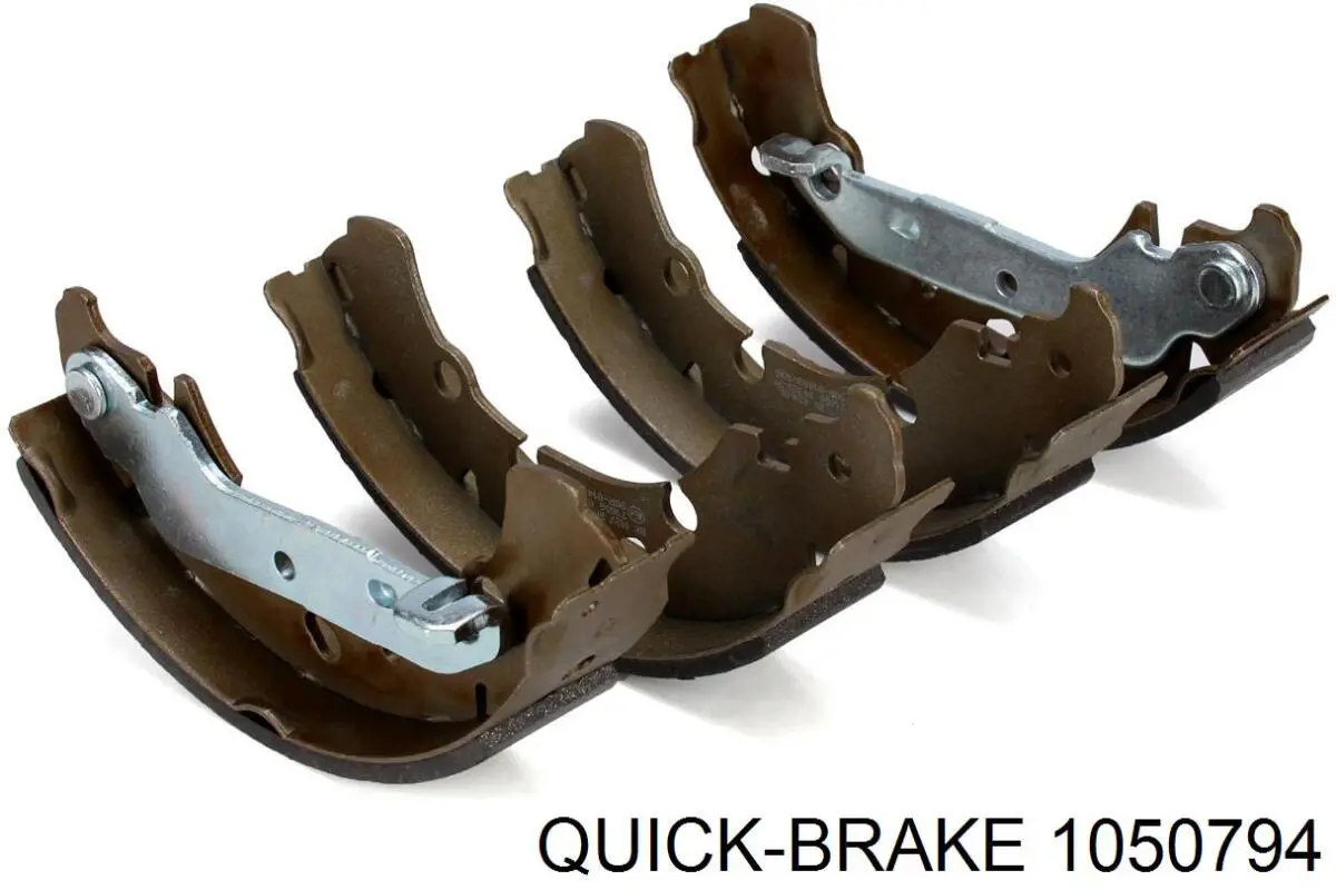Монтажный комплект задних барабанных колодок 1050794 Quick Brake