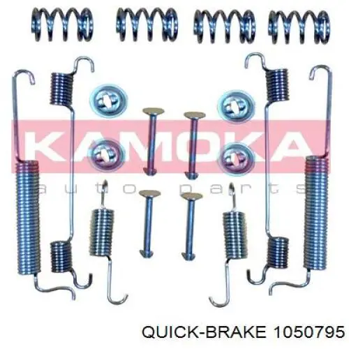 Монтажный комплект задних барабанных колодок 1050795 Quick Brake