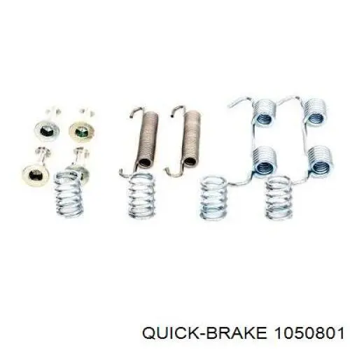 Купить 1050801 Quick Brake Ремкомплект тормозных колодок