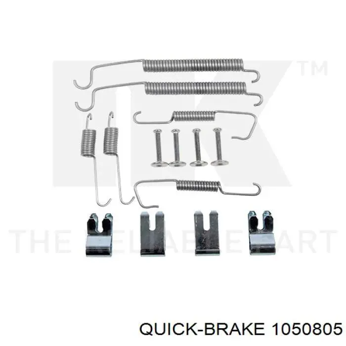 1050805 Quick Brake Ремкомплект торм. колодок
