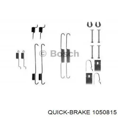 1050815 Quick Brake kit de montagem das sapatas traseiras de tambor