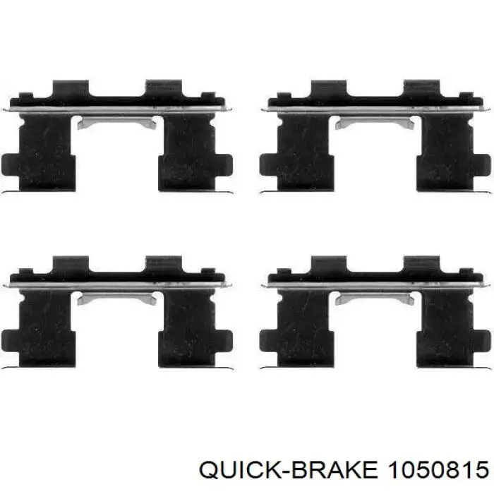 Установочный комплект задних барабанных колодок Quick Brake 1050815 цена, от 5.56 USD