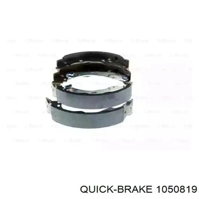 1050819 Quick Brake Комплект монтажный задних барабанных колодок