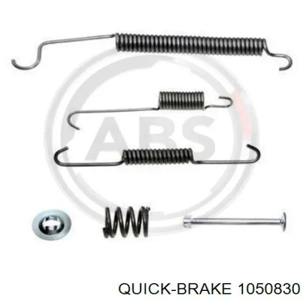105-0830 Quick Brake kit de montagem das sapatas traseiras de tambor