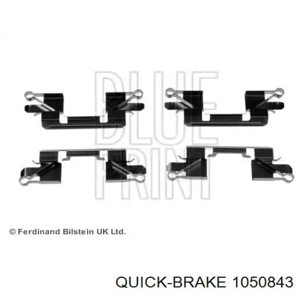 Купить 1050843 Quick Brake Ремкомплект тормозных колодок
