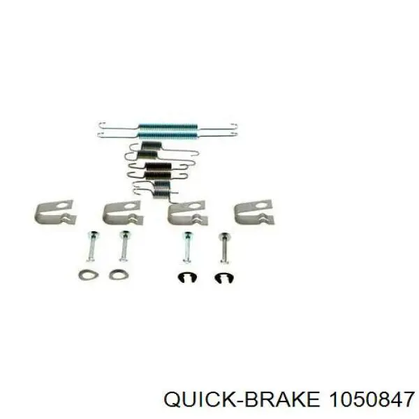 Купить 1050847 Quick Brake Монтажный комплект задних барабанных колодок