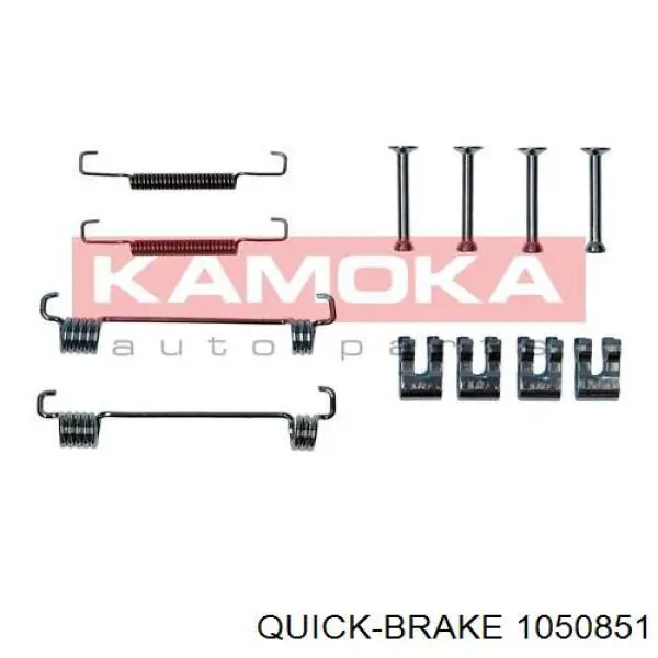 Монтажний комплект задніх барабанних колодок 1050851 Quick Brake