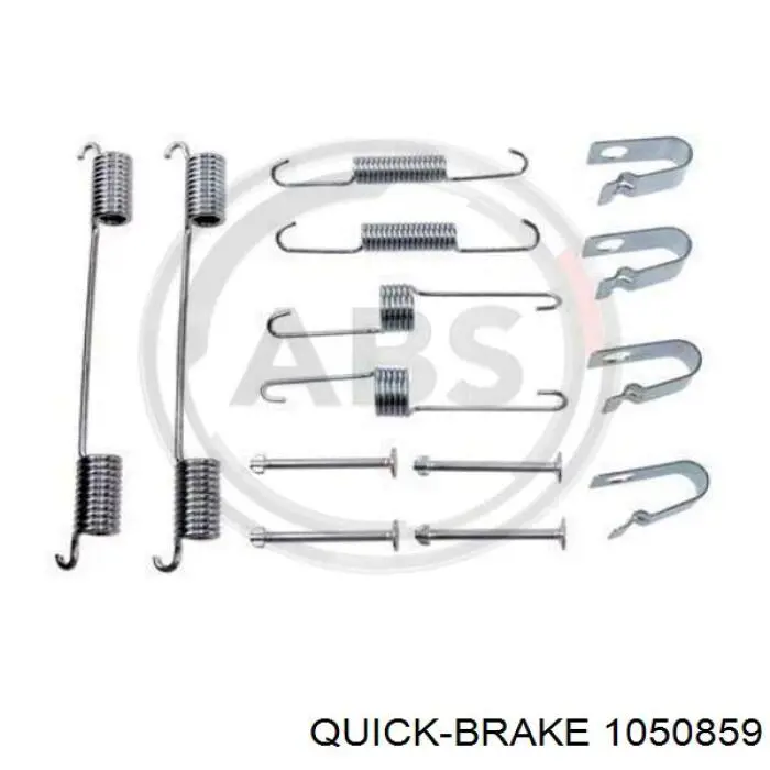 Купить 1050859 Quick Brake Монтажный комплект задних барабанных колодок