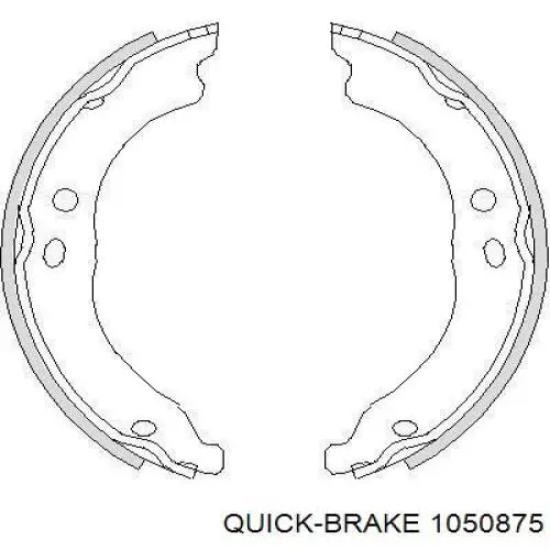 Compre 1050875 Quick Brake Kit de reparação do freio de estacionamento