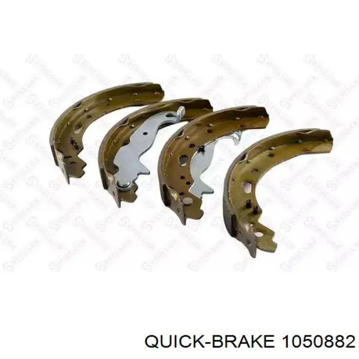 105-0882 Quick Brake монтажный комплект задних барабанных колодок