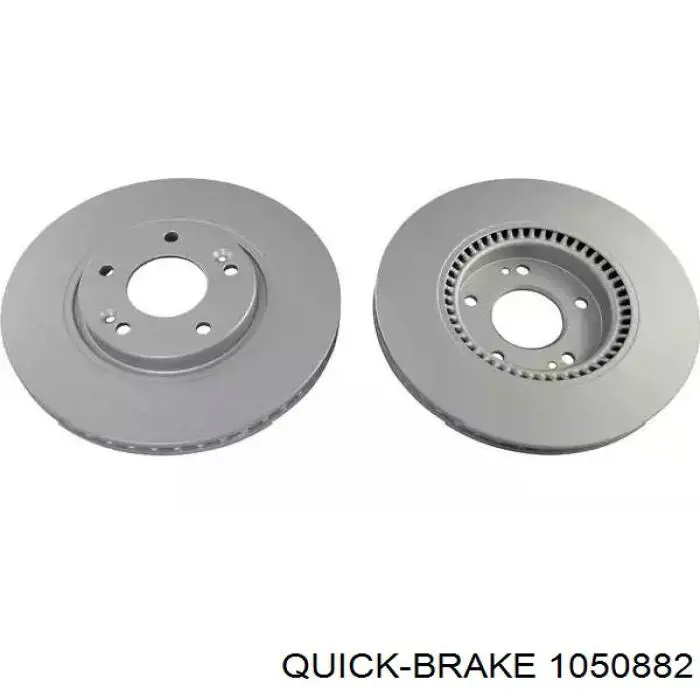 Juego de montaje, zapatas de freno traseras 1050882 Quick Brake