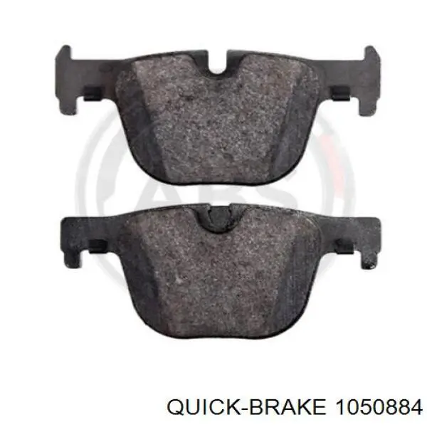 Установочный комплект задних барабанных колодок Quick Brake 1050884 цена, от 5.75 USD