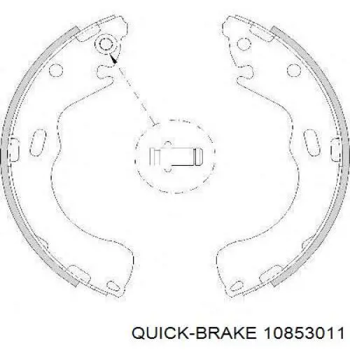  10853011 Quick Brake