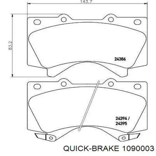  1090003 Quick Brake