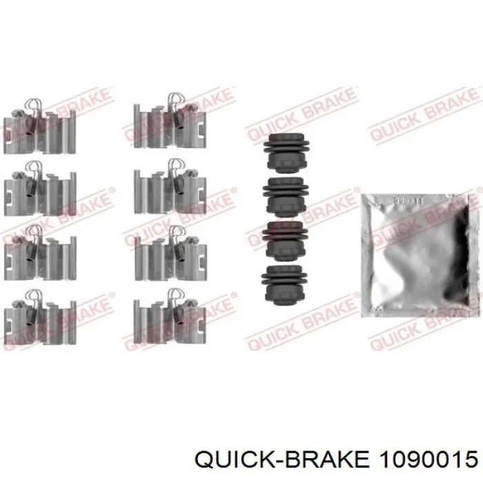 Задние тормозные колодки 1090015 Quick Brake