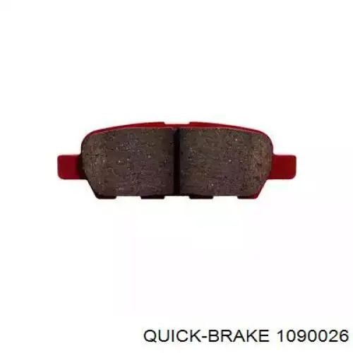 Пластина противоскрипная крепления тормозной колодки задней 1090026 Quick Brake