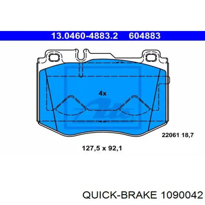 1090042 Quick Brake 