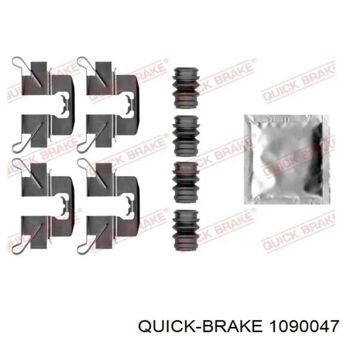 109-0047 Quick Brake ремкомплект тормозных колодок