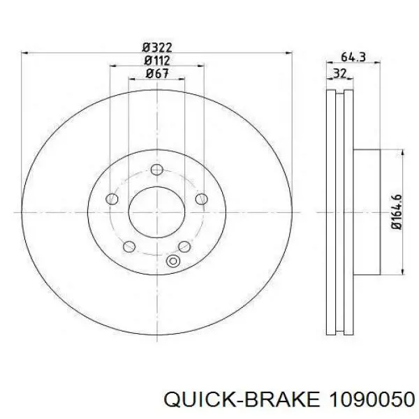 1090050 Quick Brake 