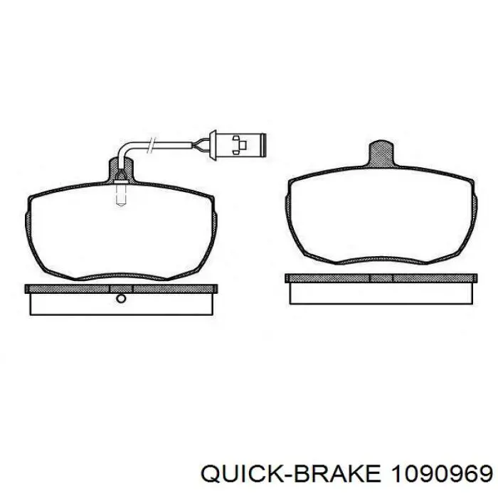 Купить 1090969 Quick Brake 