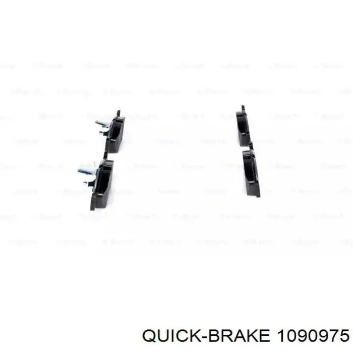 1090975 Quick Brake Ремкомплект торм. колодок
