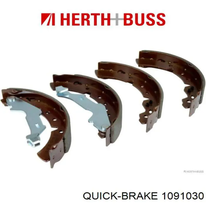 Ремкомплект тормозных колодок Quick Brake 1091030 цена, от 7.19 USD