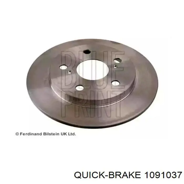1091037 Quick Brake Ремкомплект торм. колодок