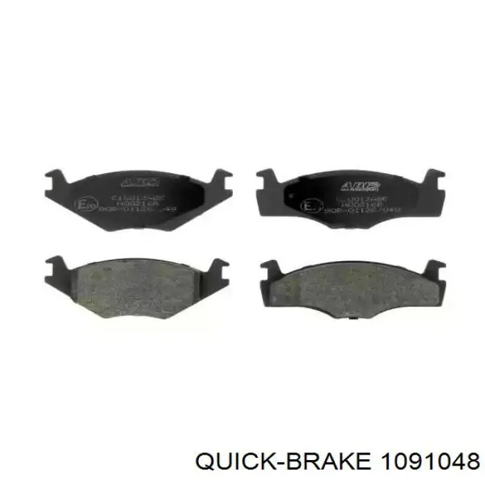 Ремкомплект тормозных колодок 1091048 Quick Brake