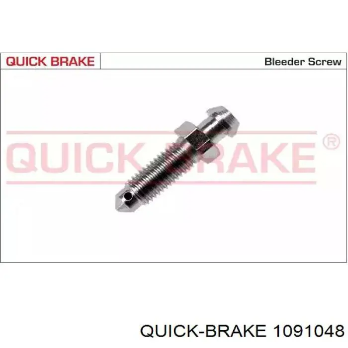 Juego de reparación, pastillas de frenos 1091048 Quick Brake