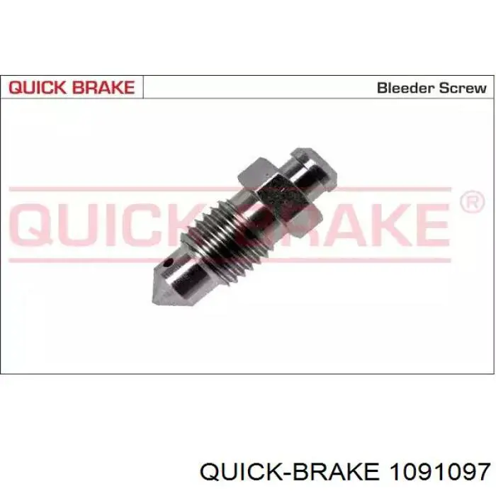 Комплект пружинок крепления дисковых колодок задних Quick Brake 1091097 цена, от 3.75 USD