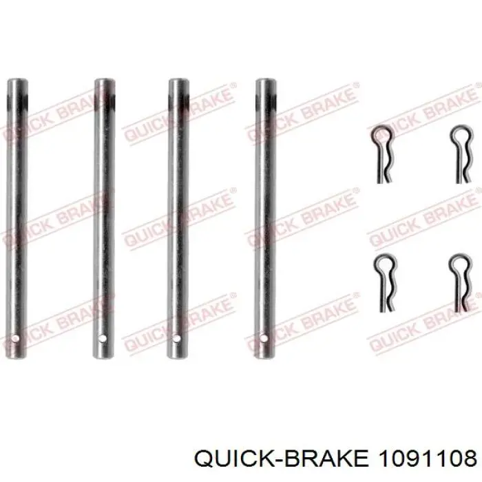 1091108 Quick Brake ремкомплект тормозных колодок