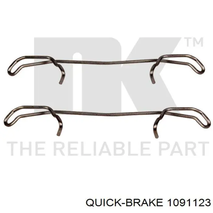 Пружинная защелка суппорта Quick Brake 1091123 цена, от 3.14 USD