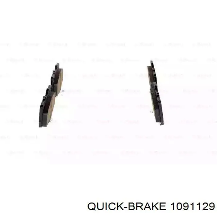 Ремкомплект тормозных колодок 1091129 Quick Brake