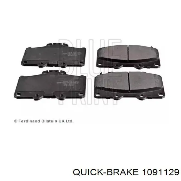 Купить 1091129 Quick Brake Ремкомплект тормозных колодок