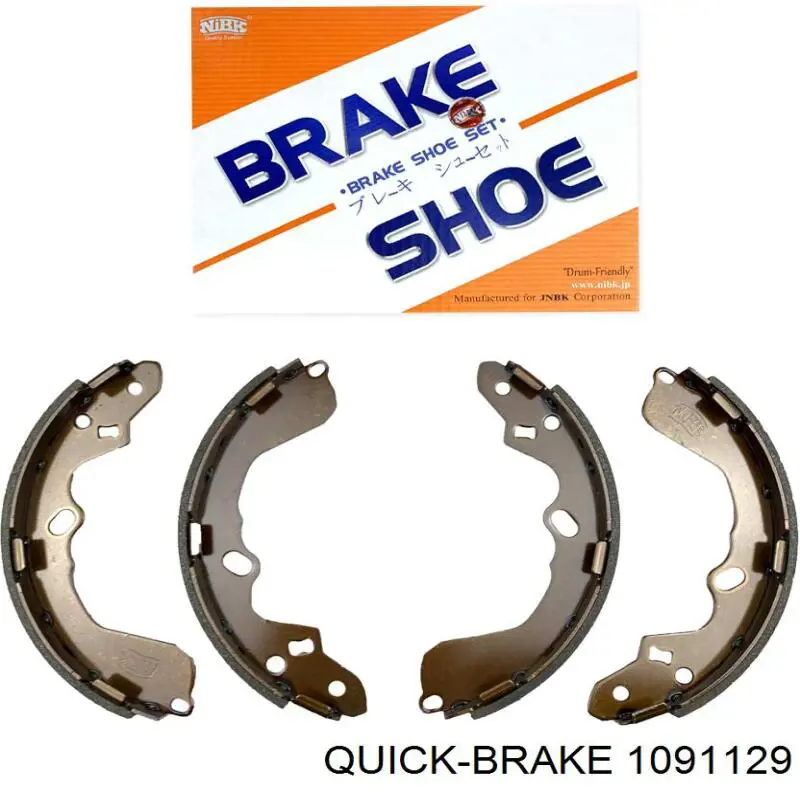 Ремкомплект тормозных колодок Quick Brake 1091129 цена, от 6.33 USD