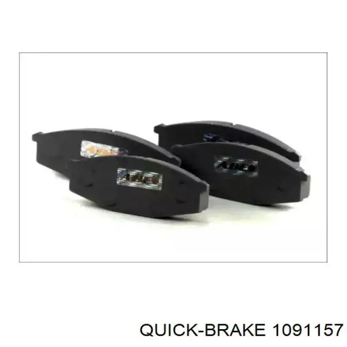 Комплект пружинок крепления передних дисковых колодок Quick Brake 1091157